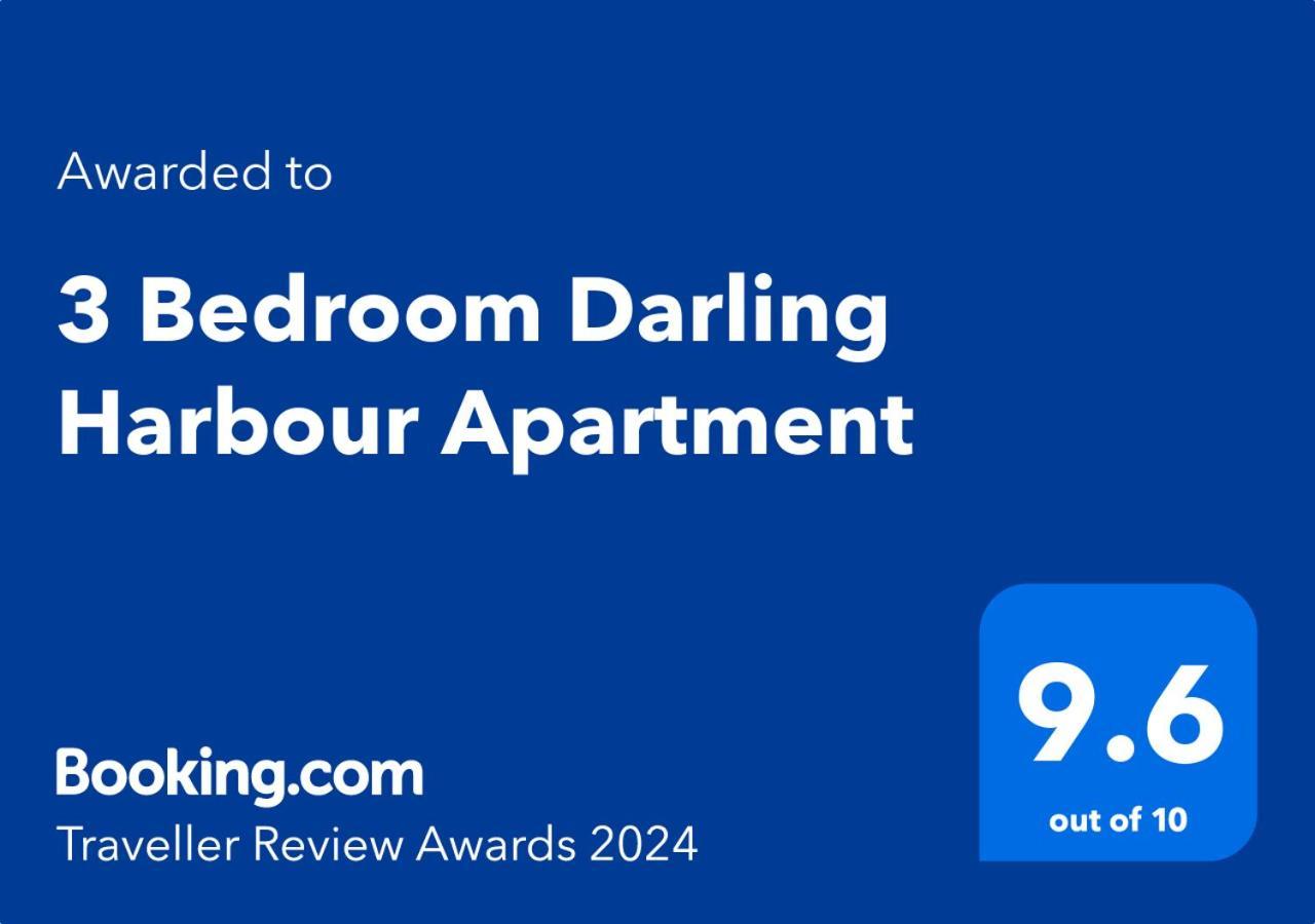 3 Bedroom Darling Harbour Apartment Sydney Zewnętrze zdjęcie